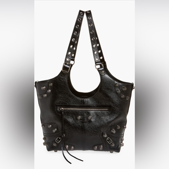 Balenciaga Medium Le Cagole Leather Tote NWT - Picture 2 of 16
